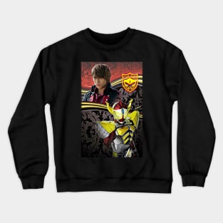 Kamen Rider Baron Side-by-Side   (style #2) Crewneck Sweatshirt